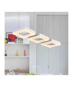 Lustra LED cu Telecomanda Ellie 42W Dimabila Alb