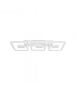 Lustra LED cu Telecomanda Kevin 77W Dimabila Alb