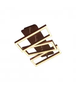 Lustra LED cu Telecomanda Flavia 120W Dimabila Alb Maro - RESIGILAT -