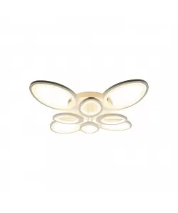 Lustra Led cu Telecomanda Gloria 155W Dimabila Alb - RESIGILAT -