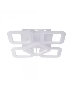 Lustra LED cu Telecomanda Hadron, 90W, Dimabila, Alb, Acril