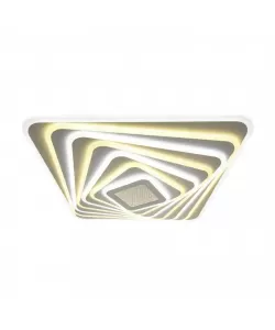 Lustra LED cu Telecomanda Heva 265W Dimabila Alb