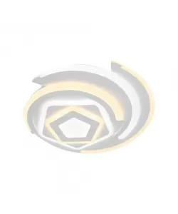 Lustra LED cu Telecomanda Ingrid, 240W, Dimabila, Alb