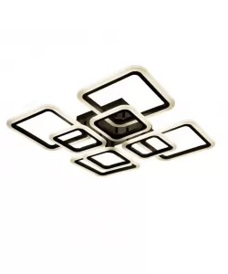 Lustra LED cu Telecomanda Kai 112W Dimabila Negru