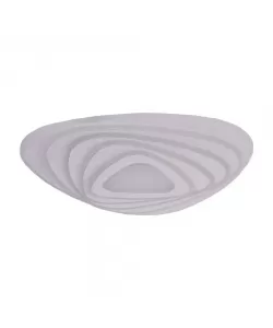 Lustra LED cu Telecomanda Lauriana, 200W, Alb, Acril, Dimabila