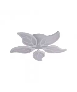 Lustra LED cu Telecomanda Lillie 100W Dimabila Alb