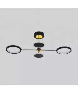 Lustra LED cu Telecomanda Luciana 30W Dimabila Negru