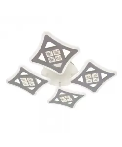 Lustra LED cu Telecomanda Malini 87W Dimabila Alb