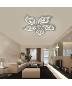 Lustra LED cu Telecomanda Asige 150W Dimabila Alb