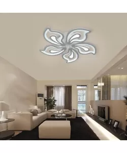 Lustra LED cu Telecomanda Asige 150W Dimabila Alb