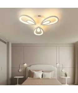 Lustra LED cu Telecomanda Margot 78W Dimabila Alb