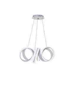 Lustra LED cu Telecomanda Miyuki 180W Dimabila Alb