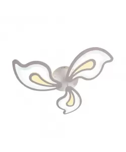 Lustra LED cu Telecomanda Narcisa 68W 3 Petale Lumina Rece/Calda/Neutra Dimabila Alb Lustra LED cu Telecomanda Narcisa 68W 3 Petale Lumina Rece/Calda/Neutra Dimabila Alb