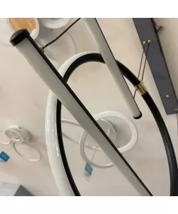 Lustra LED cu Telecomanda Patagonia 120W Dimabila Alb Negru