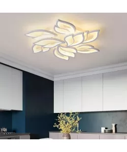 Lustra LED cu Telecomanda Sabira 180W Dimabila Alb