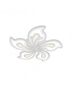 Lustra LED cu Telecomanda Sandra, 120W, Alb, Dimabila, Acril, IP.20