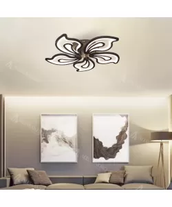 Lustra LED cu Telecomanda Sarah 150W Dimabila Maro