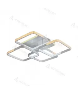 Lustra LED cu Telecomanda Sidrah 120W Dimabila Alb