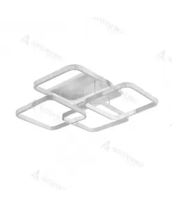 Lustra LED cu Telecomanda Sidrah 120W Dimabila Alb