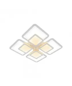 Lustra LED cu Telecomanda Susan 77W Dimabila Alb Lustra LED cu Telecomanda Susan 77W Dimabila Alb