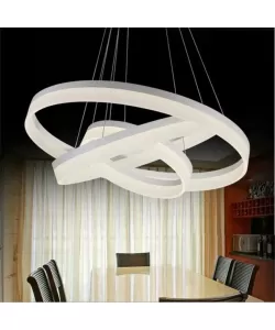 Lustra LED cu Telecomanda Harvy 120W Dimabila Alb