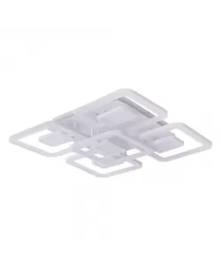 Lustra LED cu Telecomanda Tiana, 107W, Alb, Acril, Dimabila Lustra LED cu Telecomanda Tiana, 107W, Alb, Acril, Dimabila