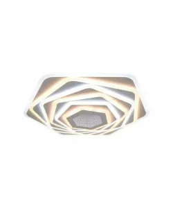 Lustra LED cu Telecomanda Viviana, 290 W, Alb, Acril, Dimabila