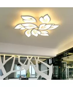 Lustra LED cu Telecomanda Voaiaj 117W Dimabila Alb