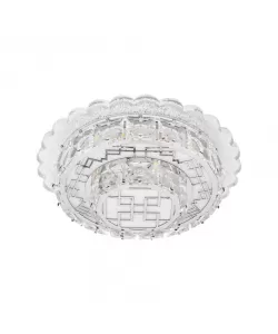 Lustra LED Tiria, 80W, Lumina Rece/Calda/Neutra, Alb