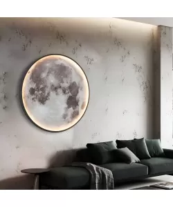 Aplica LED Decorativa Luna 27W Diametru 50CM 3000/4000/6000K