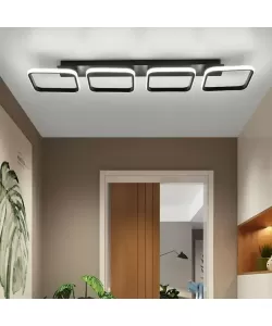 Lustra LED Yoshina 50W Negru