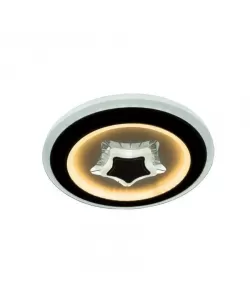 Lustra LED Zaliki 32W Alb Negru