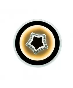 Lustra LED Zaliki 32W Alb Negru