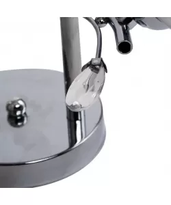 Lustra Maribela, 2*E27, Crom, Metal si Cristal