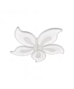 Lustra LED cu Telecomanda Kyson 73W 5 Petale Lumina Rece/Calda/Neutra Dimabila Alb Lustra LED cu Telecomanda Kyson 73W 5 Petale Lumina Rece/Calda/Neutra Dimabila Alb