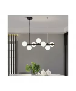 Lustra Mu 8x G9 Negru