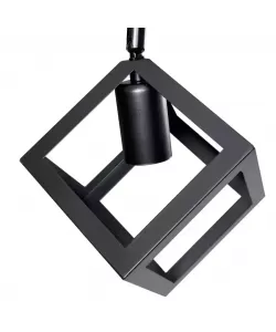 Lustra Pablo 2x E27 Negru