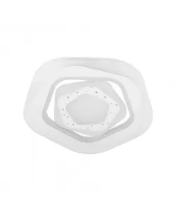 Lustra LED Pentagon 50W Alb