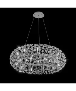 Lustra Remington 12x G9 Diametru 60cm Argintiu