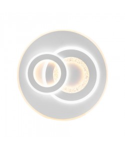 Lustra Remo cu Telecomanda, 200W, Alb, Acril, Dimabila -RESIGILATE-