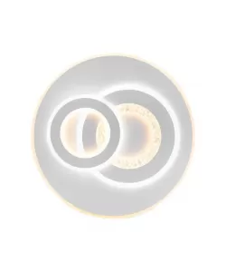 Lustra Remo cu Telecomanda, 200W, Alb, Acril, Dimabila -RESIGILATE-