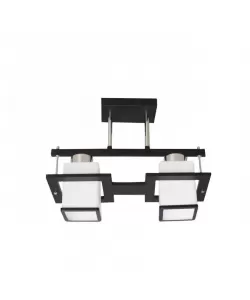 Lustra Rustica 2x E27 Negru