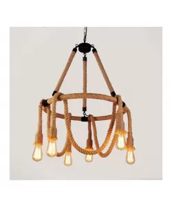 Lustra Snuri, 6x E27, Franghie, Maro