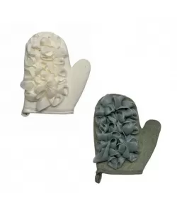 Manusa Exfolianta, 21*17 cm, Bumbac, Verde