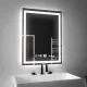 Oglinda LED Senzor Venero, cu functie Dezaburire si Ceas 45x60cm, colectia Marcello Funghi Oglinda LED Senzor Venero, cu functie Dezaburire si Ceas 45x60cm, colectia Marcello Funghi
