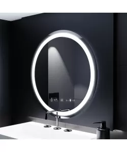 Oglinda LED Senzor Gloria Sistem Dezaburire Ceas 70x70 cm Colectia Marcello Funghi Oglinda LED Senzor Gloria Sistem Dezaburire Ceas 70x70 cm Colectia Marcello Funghi