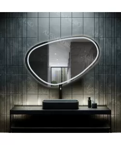 Oglinda LED Touch Quassare 90x65 cm Colectia Korman Technik