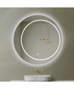 Oglinda LED Touch Feronia Sistem Dezaburire 60x60cm Colectia Korman Technik