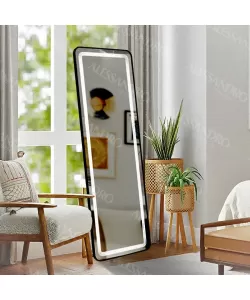 Oglinda LED Touch Dressing Rama Neagra 45x140 cm Colectia Marcello Funghi Oglinda LED Touch Dressing Rama Neagra 45x140 cm Colectia Marcello Funghi