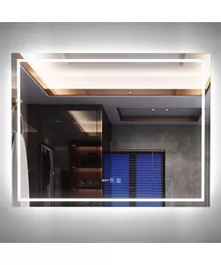 Oglinda LED Touch cu Functie Dezaburire, Smack, 60x45cm